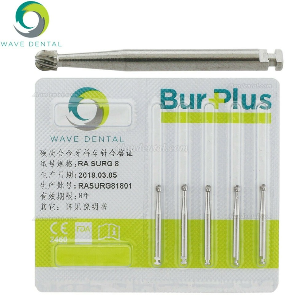 Dental RA SURG 8 Burs Surgical Length (26mm)